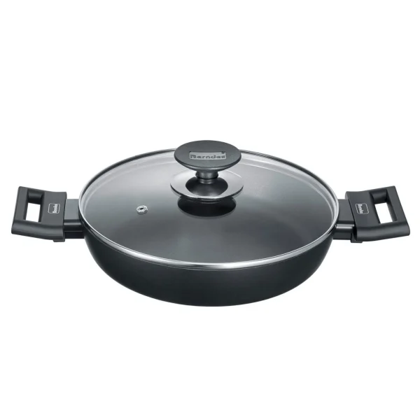 Berndes Servierpfanne Mit Glasdeckel Alu Induction 1
