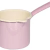 Riess Emaille Riess Schnabeltopf Mit Stiel Aus Emaille In Rosa 13