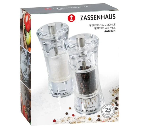 Zassenhaus Mühlen-Set Aachen Acryl 4