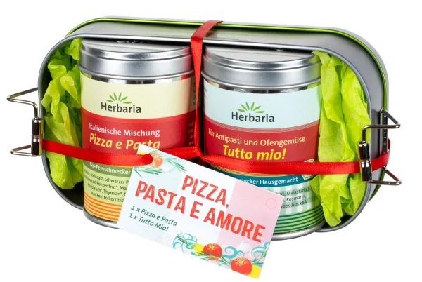 Herbaria Geschenkset Pizza, Pasta E Amore 1