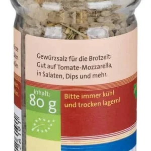Herbaria Mediterranes Brotzeitsalz Mini-Mühle 9