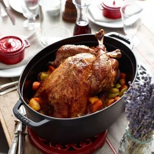 Staub Cocotte Oval Aus Gusseisen In Graphitgrau 8