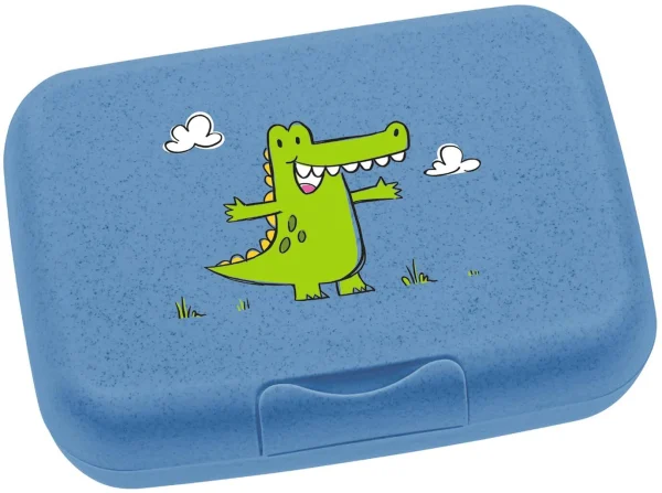 Leonardo Brotdose BAMBINI Blau Krokodil 1