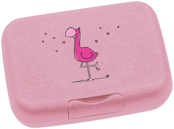 Leonardo Brotdose BAMBINI Rot Flamingo 1