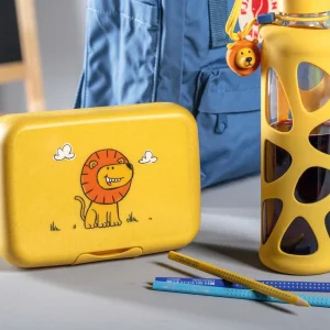 Leonardo Brotdose BAMBINI Gelb Löwe 7