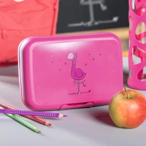 Leonardo Brotdose BAMBINI Rot Flamingo 6