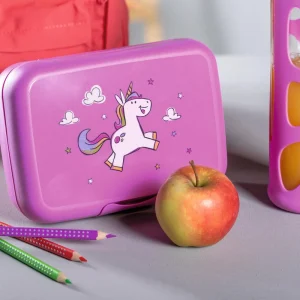 Leonardo Brotdose BAMBINI Pink Einhorn 9