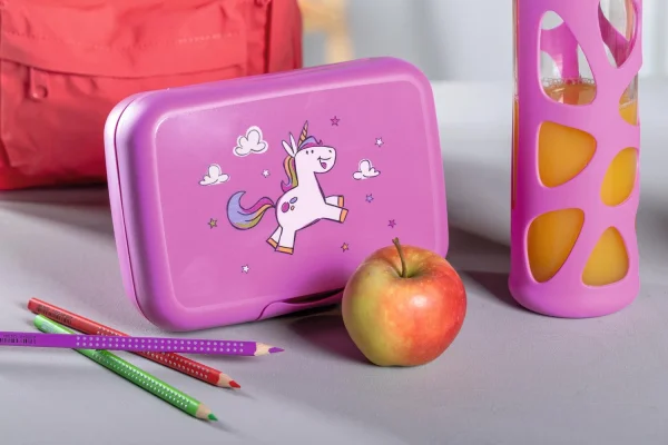 Leonardo Brotdose BAMBINI Pink Einhorn 4