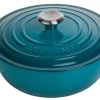 Le Creuset Familientopf La Marmite Aus Gusseisen In Deep Teal, 26 Cm 16