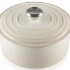 Le Creuset Bräter Signature Rund In Meringue 5