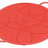 Kuhn Rikon Spritzschutz Silikon Rot 26cm 13