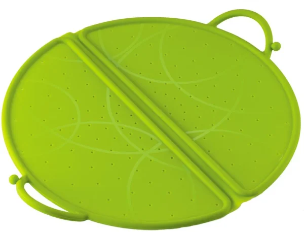 Kuhn Rikon Spritzschutz Faltbar Silikon Grün 30cm 1