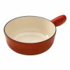 Kuhn Rikon Caquelon Induktion Gusseisen Rot 24cm 7