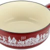 Kuhn Rikon Caquelon Induktion Gusseisen Rot Alpweide 24cm 7