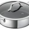 Kuhn Rikon Allround Servierpfanne Beschichtet Mit Glasdeckel 24 Cm 5