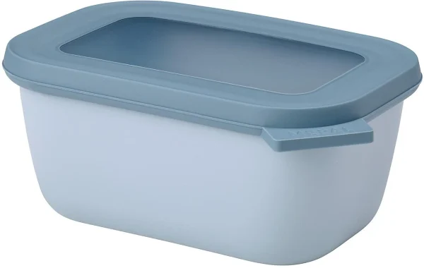 Mepal Multischüssel Cirqula Rechteckig 750 Ml – Nordic Blue 1