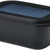 Mepal Multischüssel Cirqula Rechteckig 750 Ml – Nordic Black 7