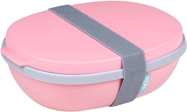 Mepal Lunchbox Ellipse Duo – Nordic Pink 1