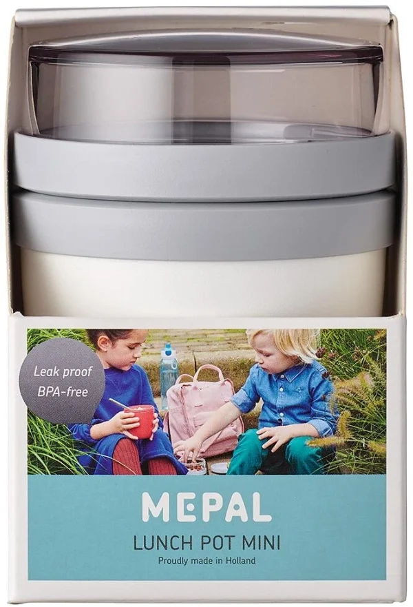 Mepal Lunchpot Ellipse Mini – Weiß 3
