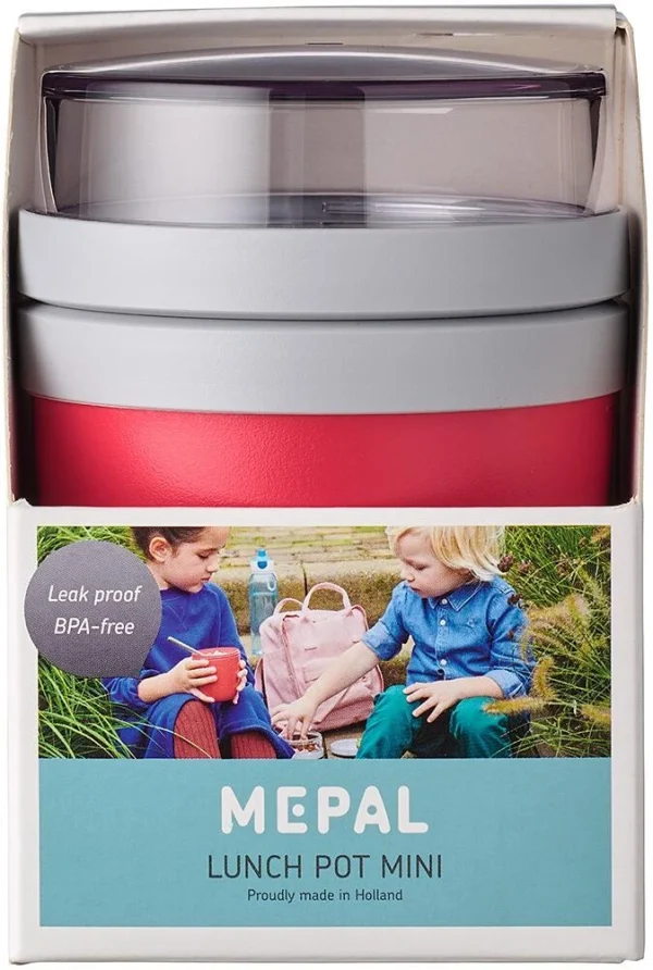 Mepal Lunchpot Ellipse Mini – Nordic Red 6