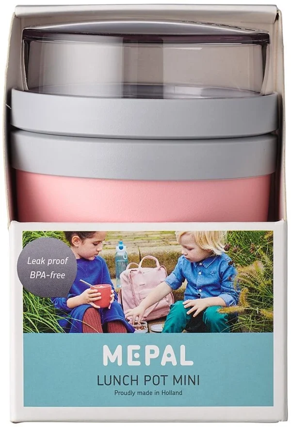 Mepal Lunchpot Ellipse Mini – Nordic Pink 3