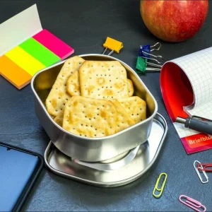 Lurch Lunchbox Snackdose Edelstahl 7