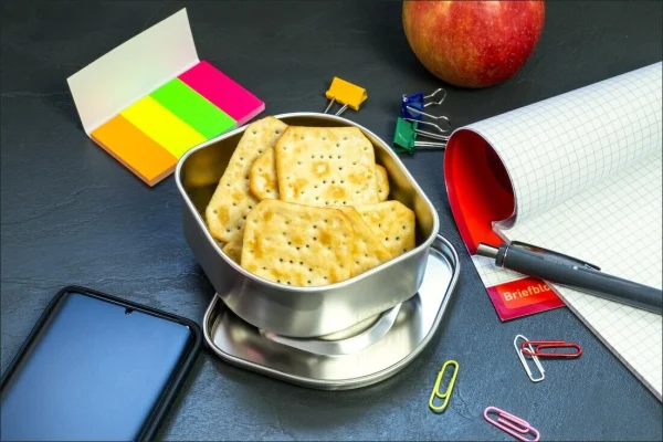 Lurch Lunchbox Snackdose Edelstahl 3