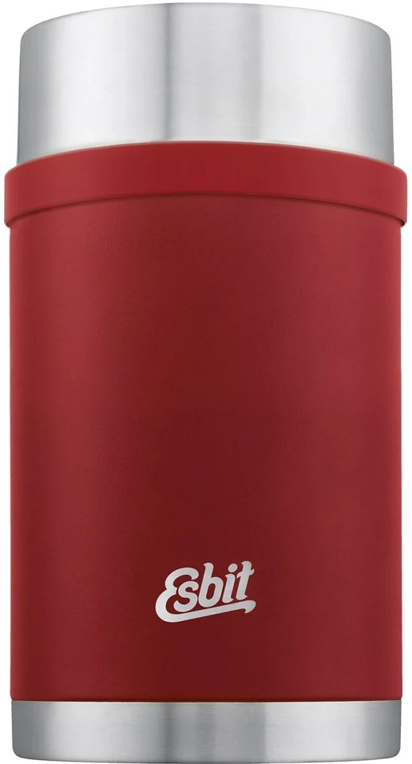 Esbit SCULPTOR Edelstahl Thermobehälter, 1L, Burgundy 1