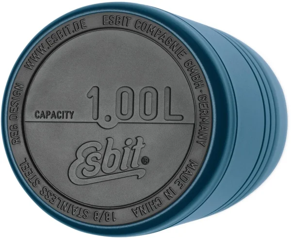 Esbit MAJORIS Edelstahl Thermobehälter, 1L, Polar Blue 6
