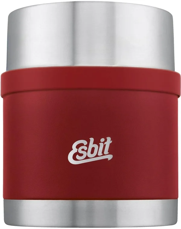Esbit SCULPTOR Edelstahl Thermobehälter, 500ml, Burgundy 1
