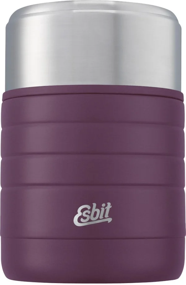 Esbit MAJORIS Edelstahl Thermobehälter, 0.6L, Aubergine 1