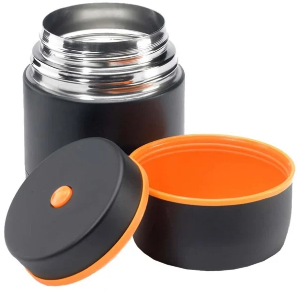 Esbit Edelstahl Thermobehälter “Food”, 0.75L, Schwarz 10