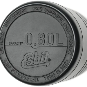 Esbit MAJORIS Edelstahl Thermobehälter, 0.8L, Schwarz 18