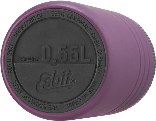 Esbit MAJORIS Edelstahl Thermobehälter, 0.55L, Aubergine 3
