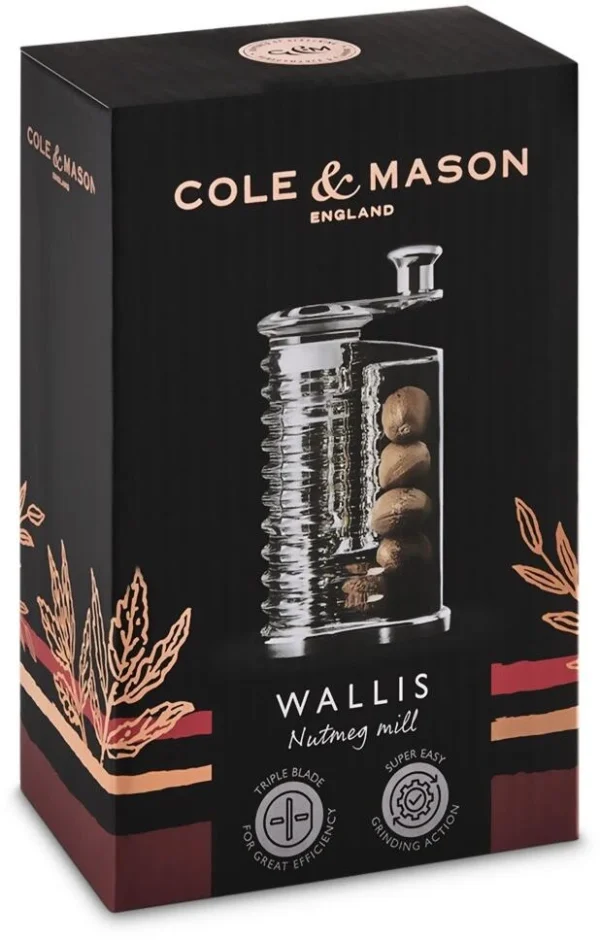 Cole & Mason Wallis Muskatmühle, Ungefüllt, 14,5 Cm 12