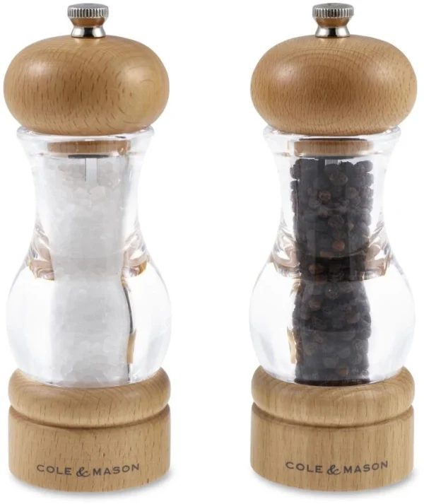 Cole & Mason 105 Salz- Und Pfeffermühlen Set, 16,5cm 1