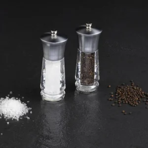 Cole & Mason Exford Nickel Salz- Und Pfeffermühle Geschenkset, 16 Cm 25