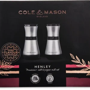 Cole & Mason Henley Salz- Und Pfeffermühle Geschenkset, Ungefüllt, 13,5 Cm 21