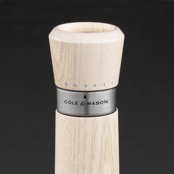 Cole & Mason Lyndhurst Nordic White Salz- Und Pfeffermühle Geschenkset, 18,5 Cm 4