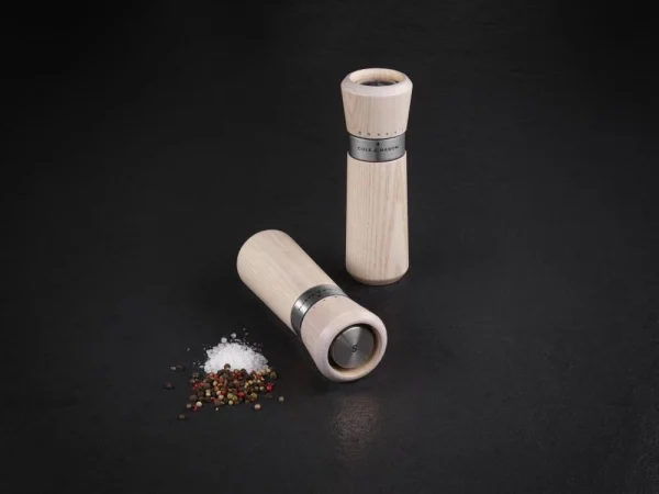 Cole & Mason Lyndhurst Nordic White Salz- Und Pfeffermühle Geschenkset, 18,5 Cm 7