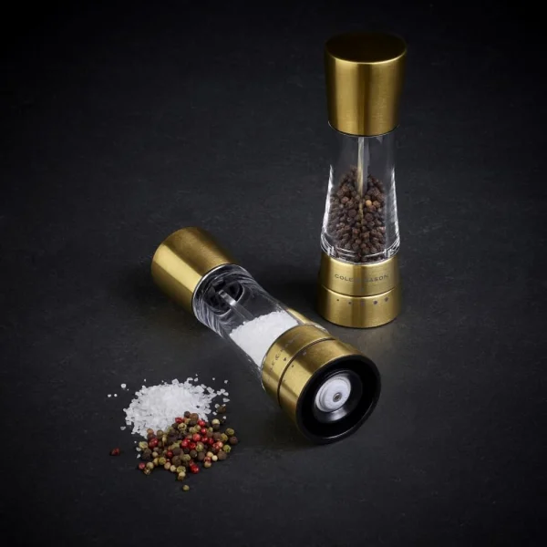 Cole & Mason Derwent Gold Salz- Und Pfeffermühle Geschenkset, 19 Cm 3