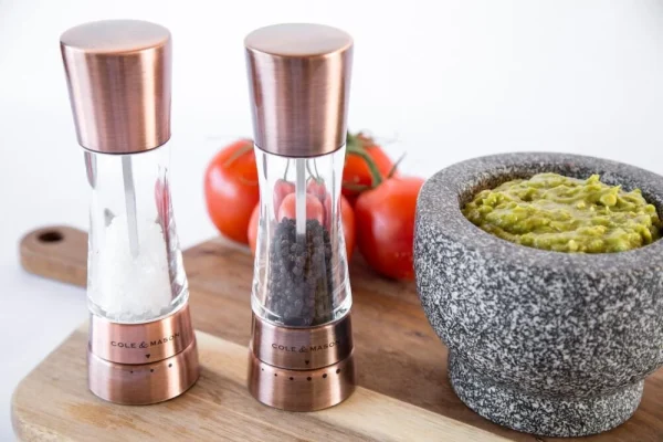 Cole & Mason Derwent Copper Salz- Und Pfeffermühle Geschenkset, 19 Cm 5
