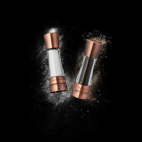 Cole & Mason Derwent Copper Salz- Und Pfeffermühle Geschenkset, 19 Cm 7