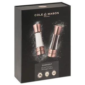 Cole & Mason Derwent Copper Salz- Und Pfeffermühle Geschenkset, 19 Cm 27