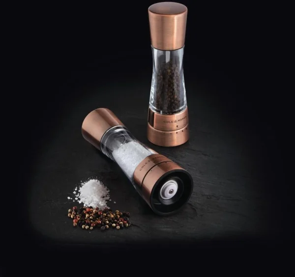 Cole & Mason Derwent Copper Salz- Und Pfeffermühle Geschenkset, 19 Cm 8