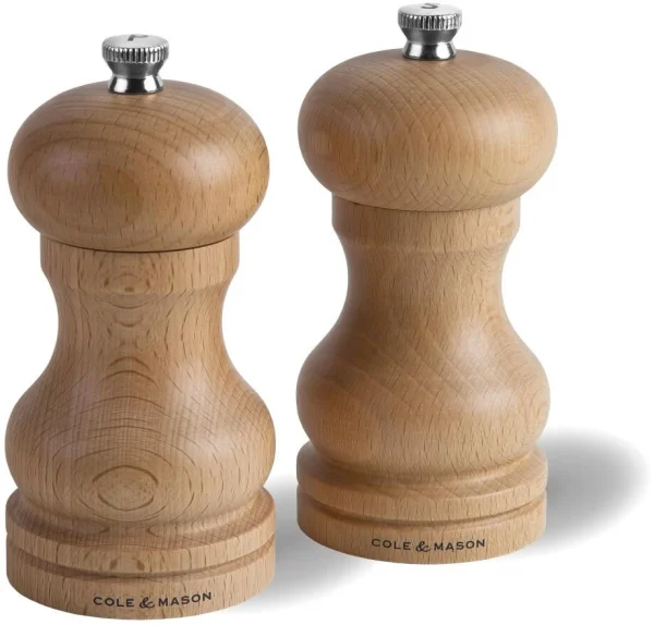 Cole & Mason Beech Capstan, Pfeffermühle, Ungefüllt, 12 Cm 4