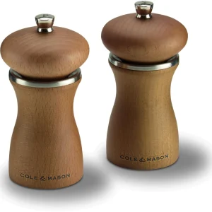 Cole & Mason Sherwood Sand Salzmühle, Ungefüllt, 12 Cm 8