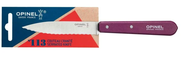 Opinel Sägemesser, Edelstahl, Buchenholz Violett 3