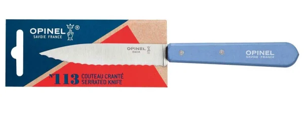 Opinel Sägemesser, Edelstahl, Buchenholz Blau 4