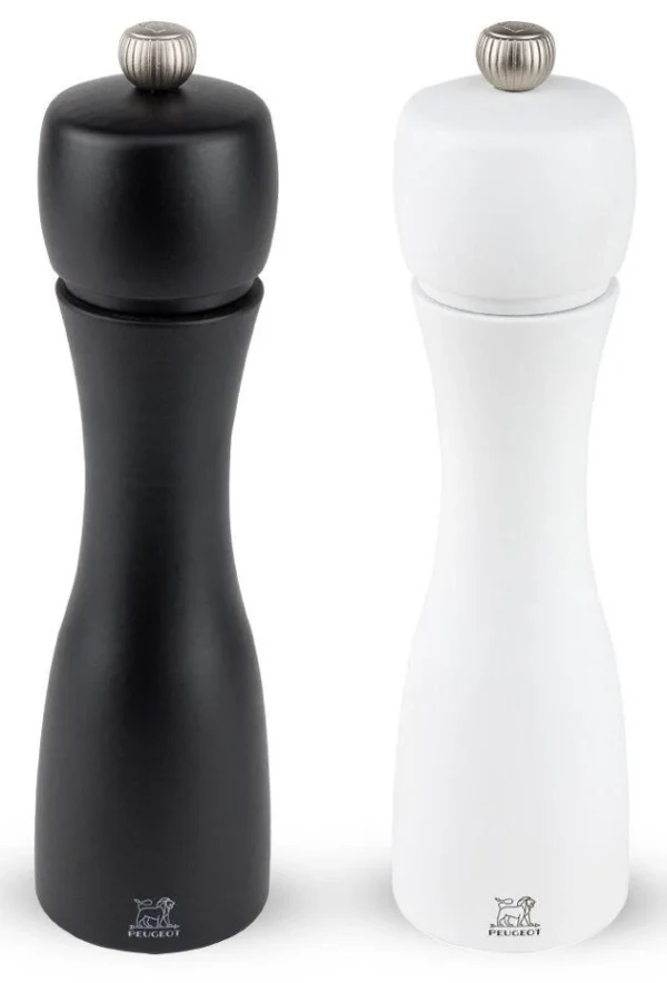 PEUGEOT Tahiti Aus Buche Weiß/schwarz Im Set 20 Cm 1
